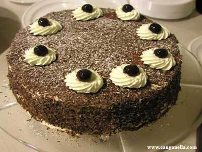 BIZCOCHOS DE CHOCOLATE CON CERECAS GRIOTTINES de Sonia f.g. - Recipefy