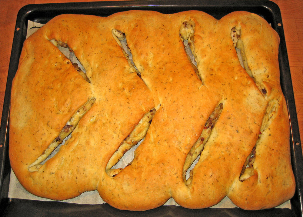 fougasse (masa de pan blanca de Richard Bertinet) (chapata , baguette) of mari carmen arroyo - Recipefy