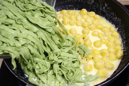 Tagliatelle mimosa de Diana - Recipefy