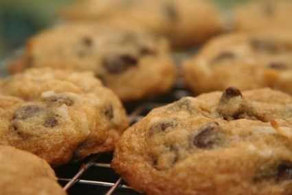 Cookies de coco, chips de chocolate y nueces of Clea - Recipefy