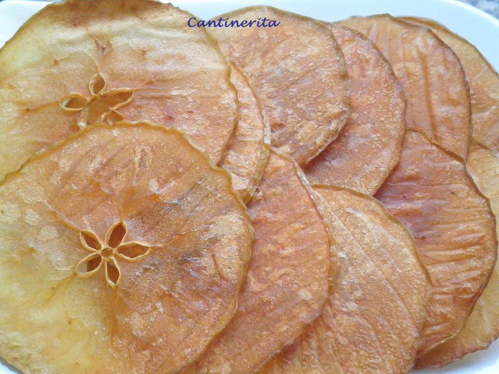 CHIPS, CRUJIENTE DE MANZANA of María Fdez Mangas - Recipefy