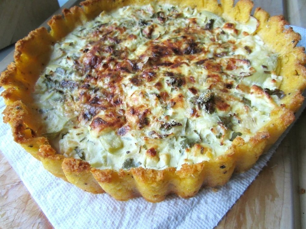 Torta di carciofi e spinaci (artichoke and spinach tart) de Rosa Lanzillotti - Recipefy