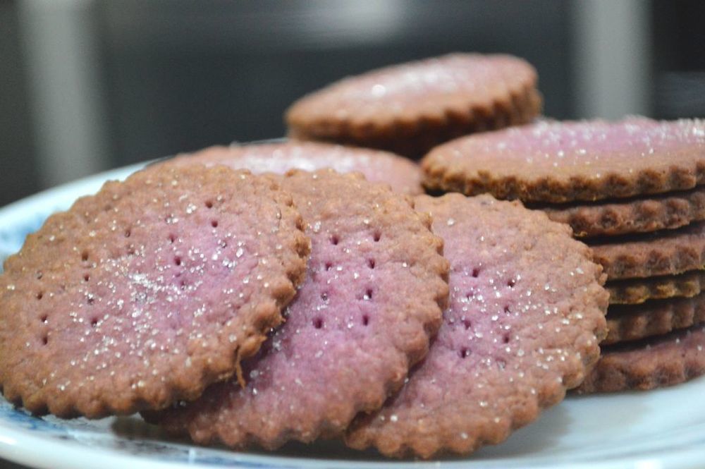 Purple Sweet Potato Cracker de Eric - Recipefy