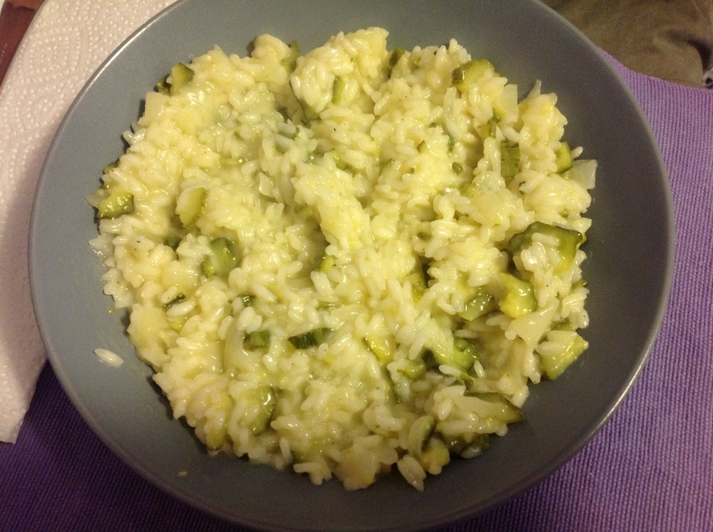 Risotto con zucchine of sricciolo - Recipefy