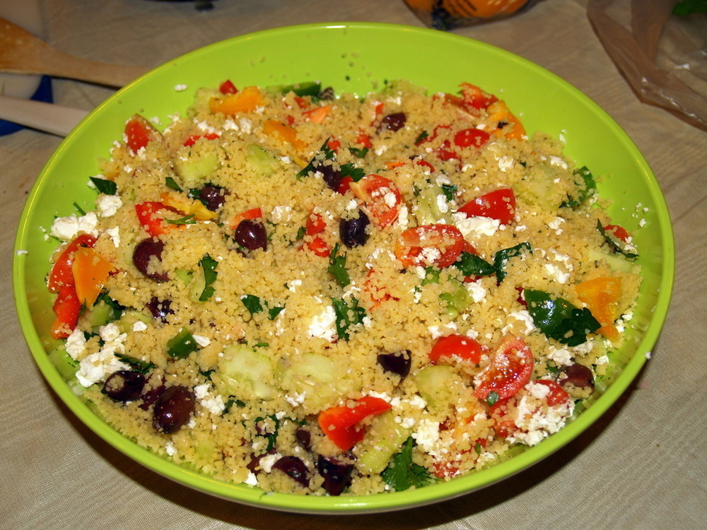 Greek Couscous Salad of Angie Briggs DeLoe - Recipefy