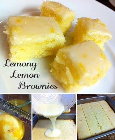 Lemony Lemon Brownies di Michael Teka - Recipefy