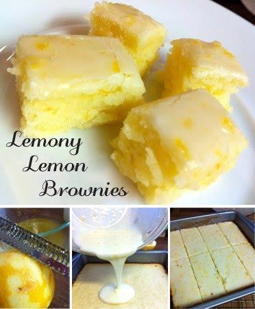 Lemony Lemon Brownies de Michael Teka - Recipefy