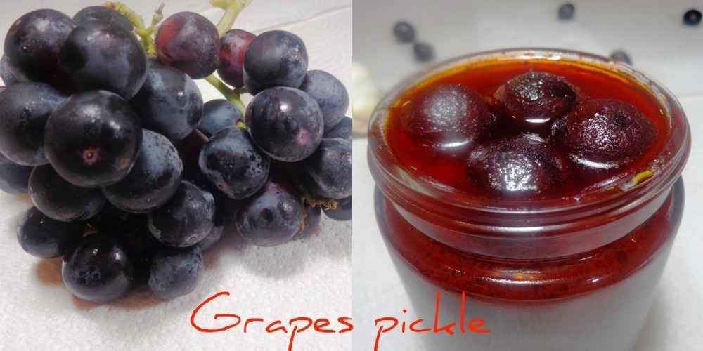Grapes Pickle of Kitchen Snippets - Recipefy