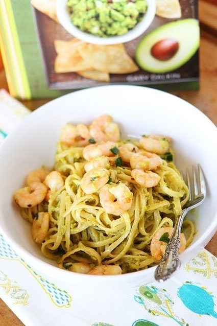 Linguine all’Avocado e Gamberetti of Giorgia - Recipefy