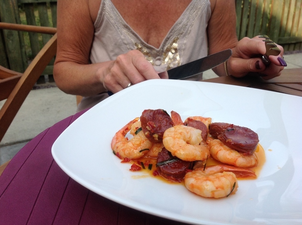 Chorizo and Prawns de Calvin Atkinson - Recipefy