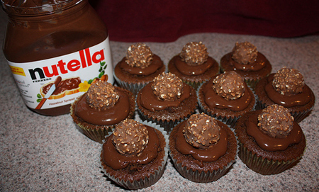 Mini cupcakes de nutella de Trixy Pérez Díaz - Recipefy