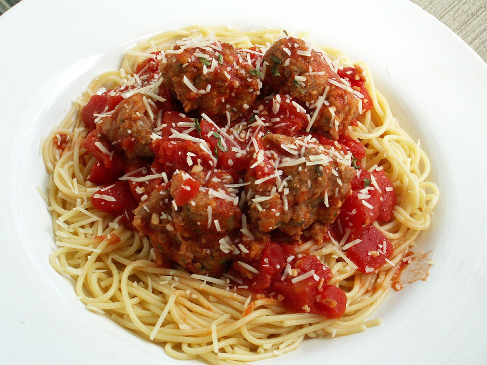 Spaghetti and meatballs of Recipefy is really stupid hahahaha - Recipefy