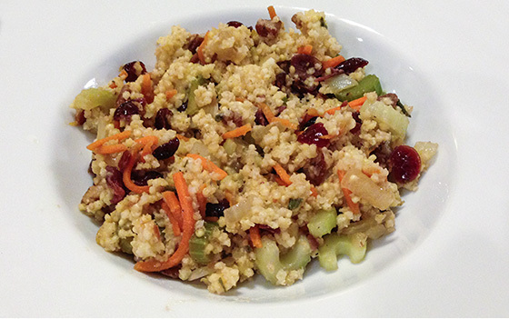 Millet-Cranberry Stuffing of Raphaelle - Recipefy