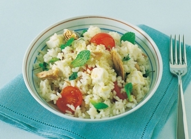 Riso freddo, menta e feta of Diana - Recipefy
