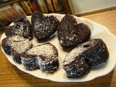 Muffins tutto cacao al microonde de Karlita Ramsey  - Recipefy