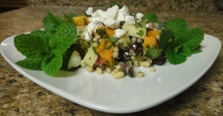 Italian Couscous with Roasted Butternut Squash, Mint and Feta of Rosa Lanzillotti - Recipefy