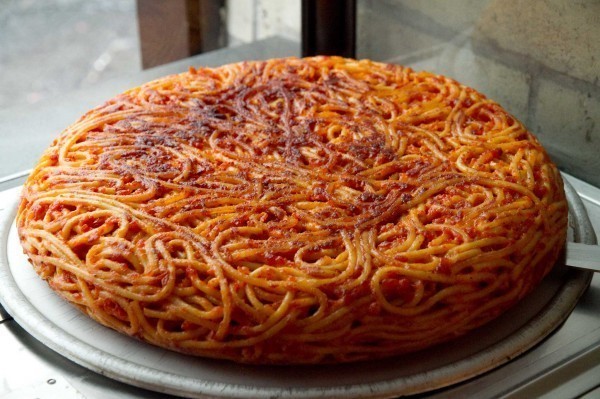 Spaghetti Frittata - Frittata di Spaghetti of Rosa Lanzillotti - Recipefy