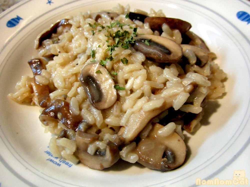 Risotto with Porcini Mushrooms - Risotto ai Funghi de Rosa Lanzillotti - Recipefy