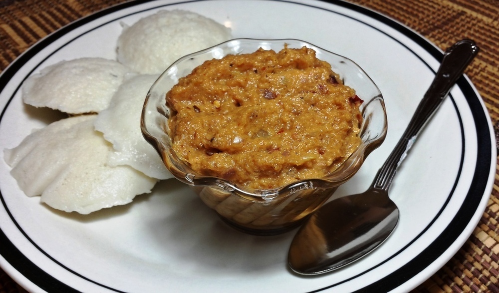 Onion Chutney ( for dosa/idli ) of Kitchen Snippets - Recipefy