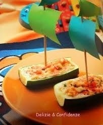 Zucchine ripiene al salmone of Giorgia - Recipefy