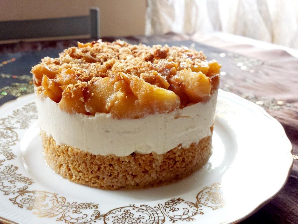 Cheesecake con mele saltate de Le Ricette di Lara - Recipefy