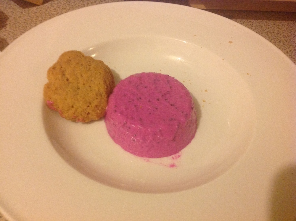 Dragon Fruit Panna Cotta of Calvin Atkinson - Recipefy