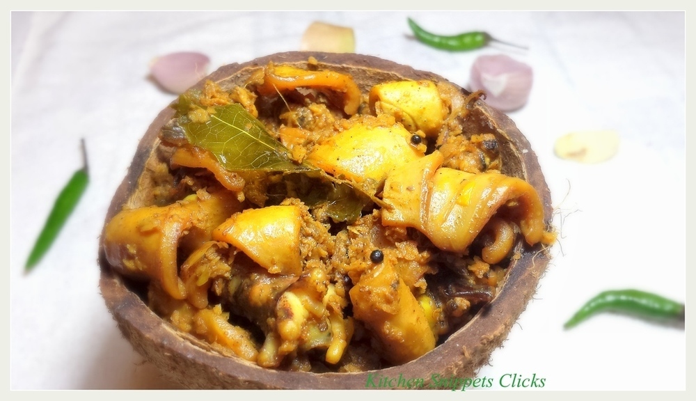 Kanava/Squid Thoran of Kitchen Snippets - Recipefy