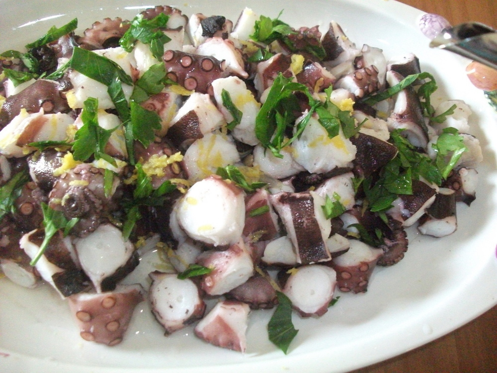 Polpo all'insalata of lucidone - Recipefy