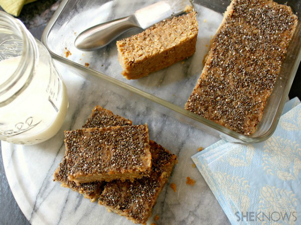 Quinoa peanut butter banana bars recipe of Kim Flowers - Recipefy