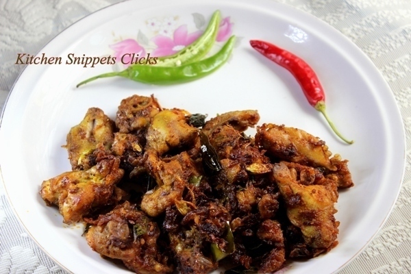 Chicken Dry Roast de Kitchen Snippets - Recipefy
