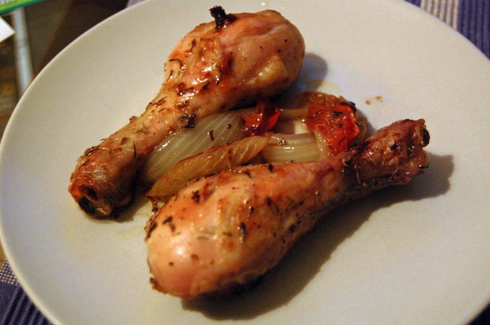 Roast Chicken Legs of James Parker - Recipefy