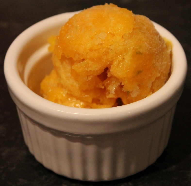 Mango and Lime Sorbet of Lain Alex ADAM - Recipefy