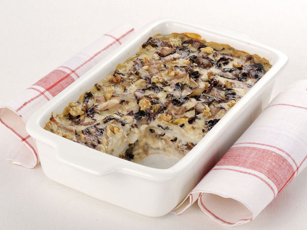 LASAGNA AL RADICCHIO E FUNGHI di Laura Scarpati - Recipefy