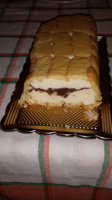 TRONCHETTO SEMIFREDDO DI PAVESINI CON MASCARPONE E NUTELLA di clementina zambrini - Recipefy