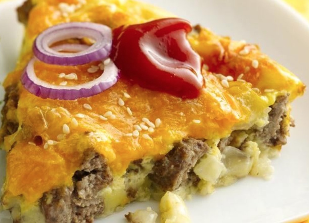 Impossible Cheeseburger Pie di Jenn Carter - Recipefy