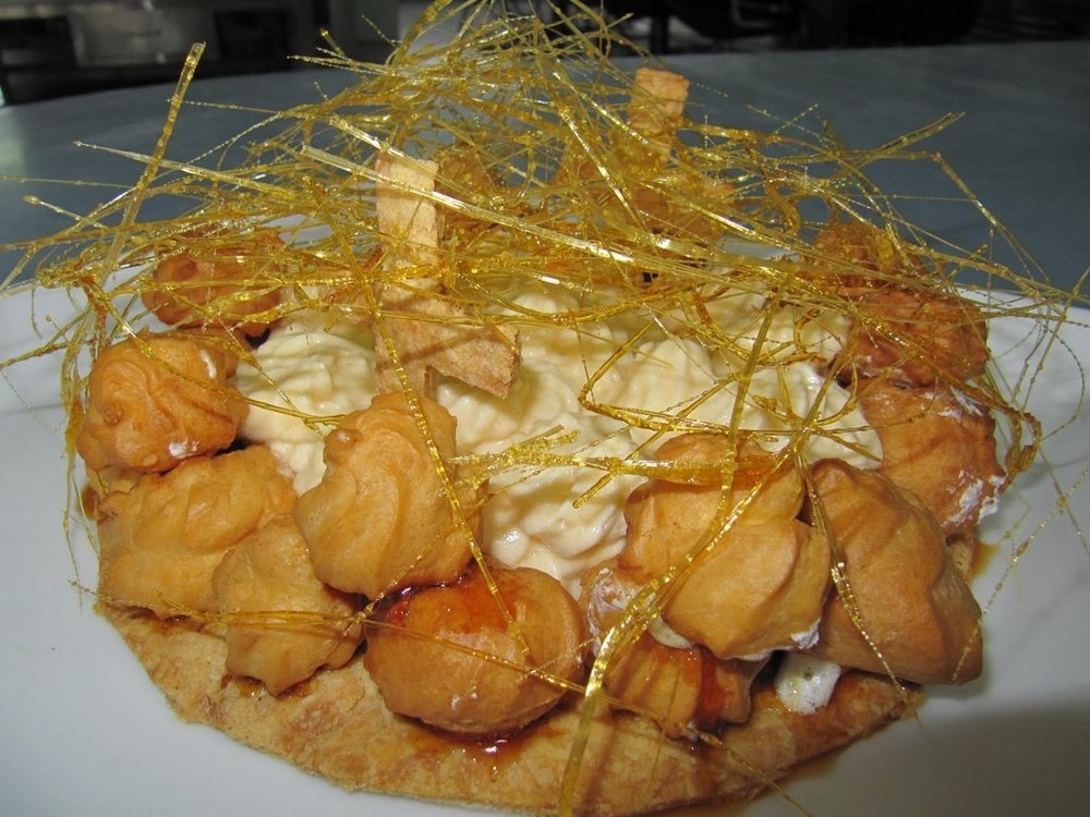 Tarta saint honoret of alberto jimenez - Recipefy