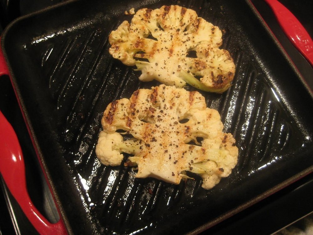 Grilled Cauliflower di Elaine Crawford Daguanno - Recipefy
