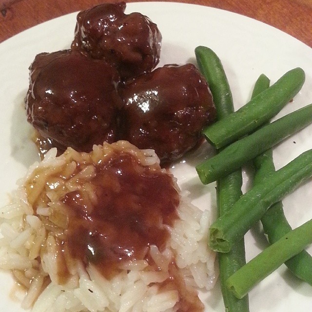 Honey Garlic Meatballs, homemade sauce di Amanda Bennett - Recipefy