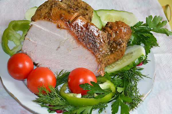 Cold boiled pork from turkey in multicooker of Marina Peskova - Recipefy