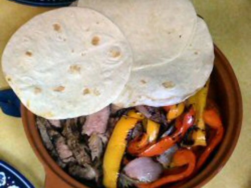 Fajitas avec Tortillas fabrication totalement maison.. of katia - Recipefy