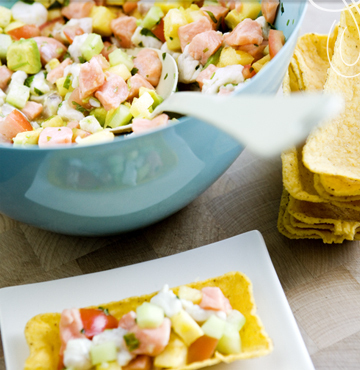 Ceviche en rollitos di Angel Romero - Recipefy