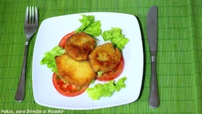Pechugas villaroy al curry of Angel Romero - Recipefy