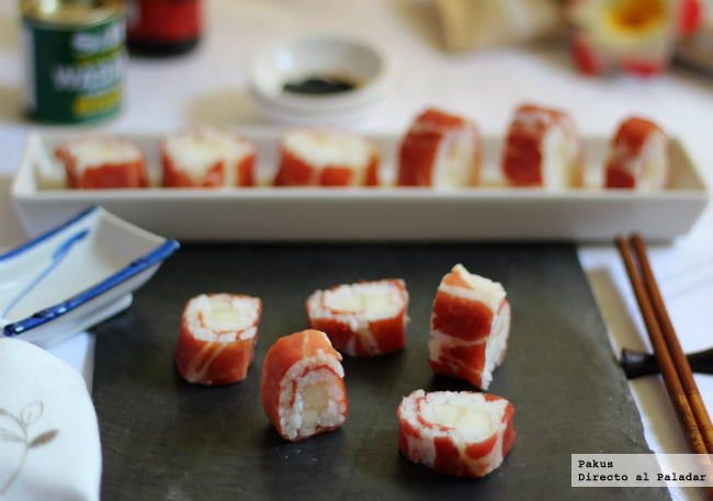 Makis de melón con jamón di Angel Romero - Recipefy