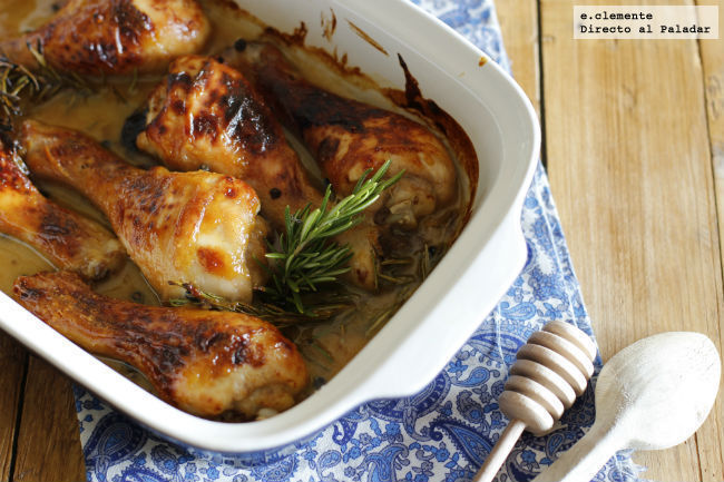Pollo asado con miel y mostaza di Angel Romero - Recipefy