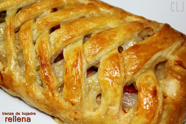 Trenza de hojadre rellena de Angel Romero - Recipefy