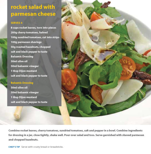 Rocket Salad With Parmesan Cheese Recipe of Theodoros Dionysiou - Recipefy