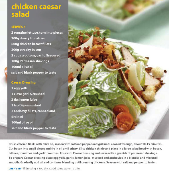 Chicken Caesar Salad Recipe de  Theodoros Dionysiou - Recipefy