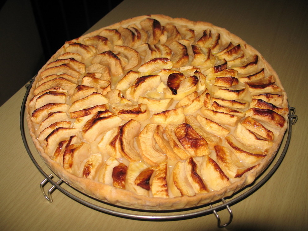 Pie de Manzana con caramelo de Mónica Sánchez - Recipefy