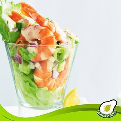 COCTEL DE CAMARON CON ACEITE AHUACATLAN di casama - Recipefy