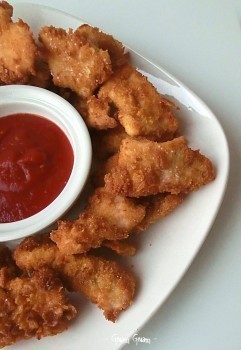 Bocconcini di pollo in panatura croccante di corn flakes de Letizia - Recipefy